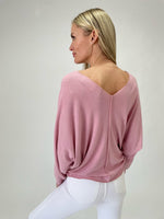 Load image into Gallery viewer, tribeca top [powder pink]
