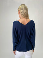 Load image into Gallery viewer, tribeca top [navy]
