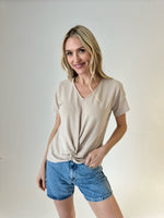 Load image into Gallery viewer, the gwen short sleeve [taupe]
