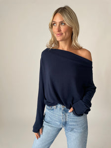 the anywhere top [navy]