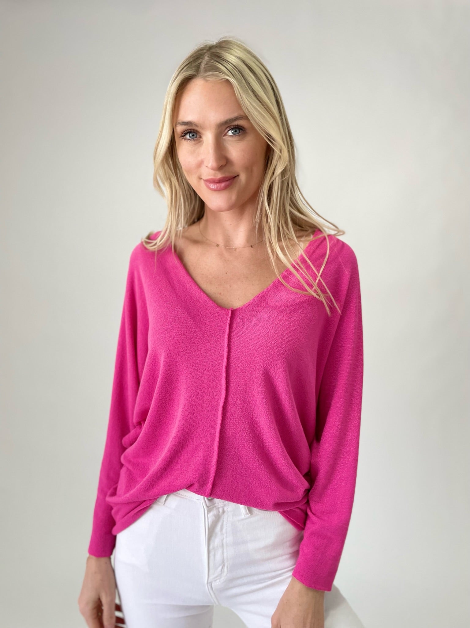tribeca top [punch pink]