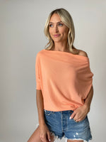 Load image into Gallery viewer, the short sleeve anywhere top [cantaloupe]
