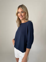 Load image into Gallery viewer, good reason top [navy]
